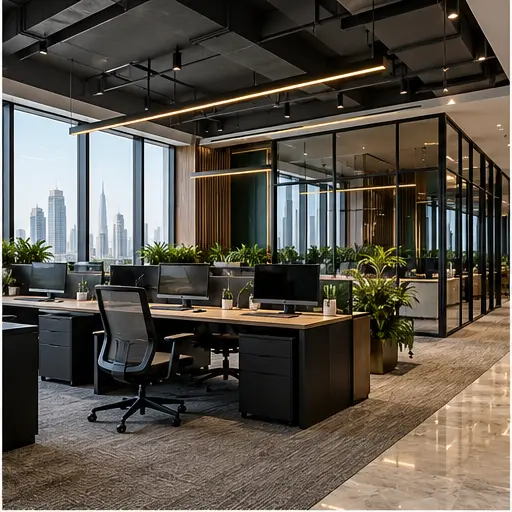 Commercial fit-out in the UAE — view 2