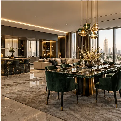 Dining area design in the UAE — view 6