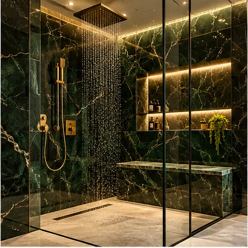Master bathroom renovation in the UAE — view 2