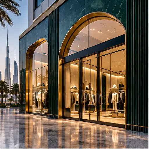 Retail fit-out in the UAE — view 1
